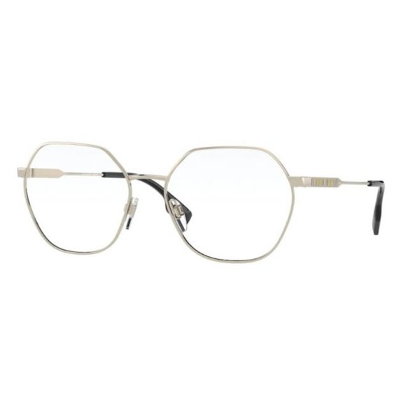 Burberry Accessories - NEW BURBERRY BE1350 1109 LIGHT GOLD AUTHENTIC EYEGLASSES FRAME